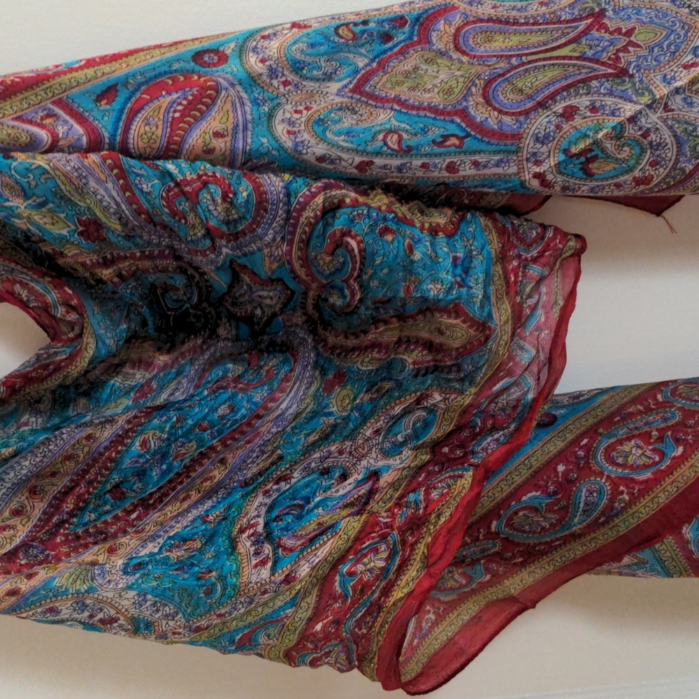 Silk scarf
